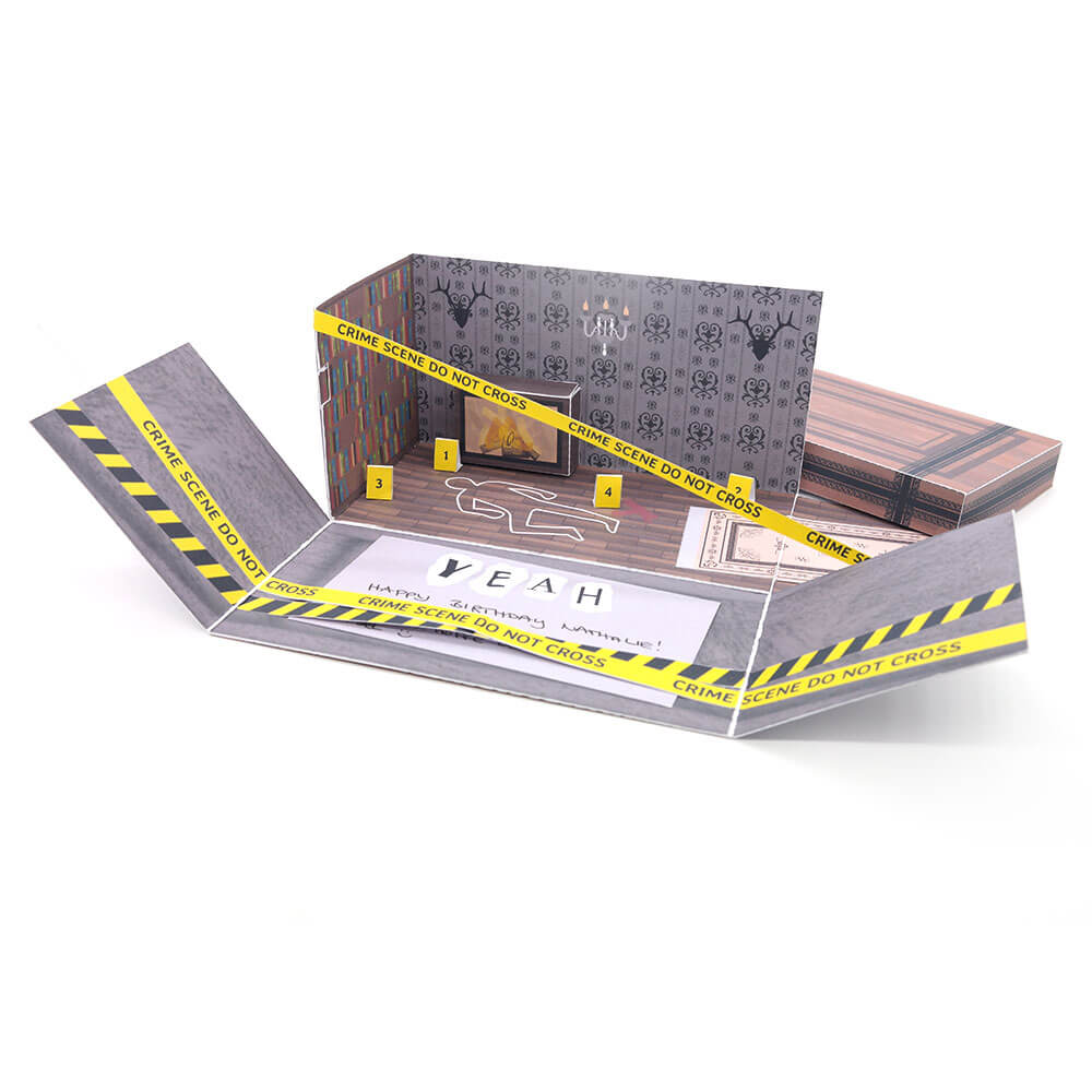 Explosionsbox, Escape Room Gutschein