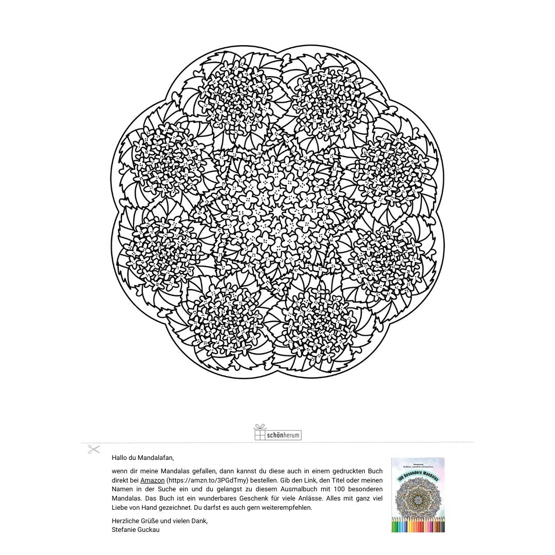 FREEBIE - 8 Mandalas zum Ausmalen