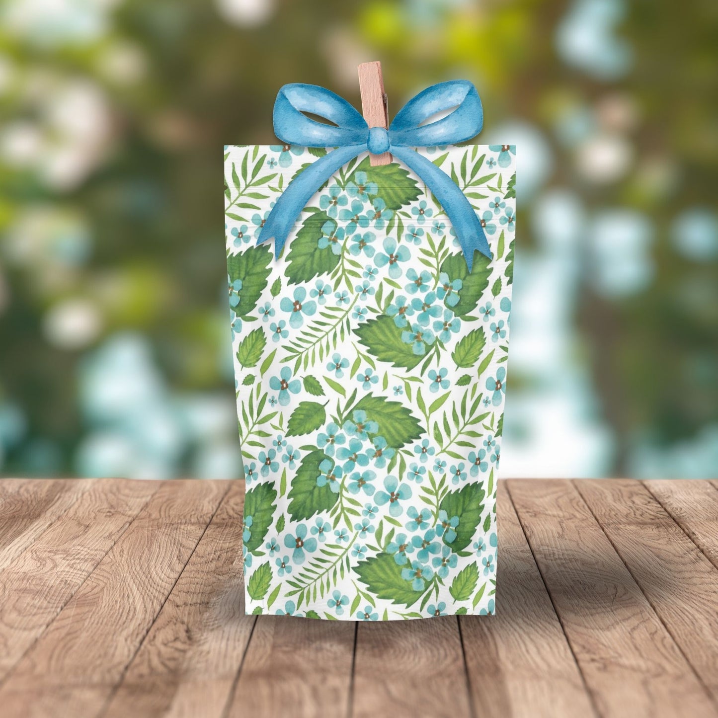 Geschenkpapier A4 zum Ausdrucken – Nachhaltiges Bastelpapier mit Blumenmotiven