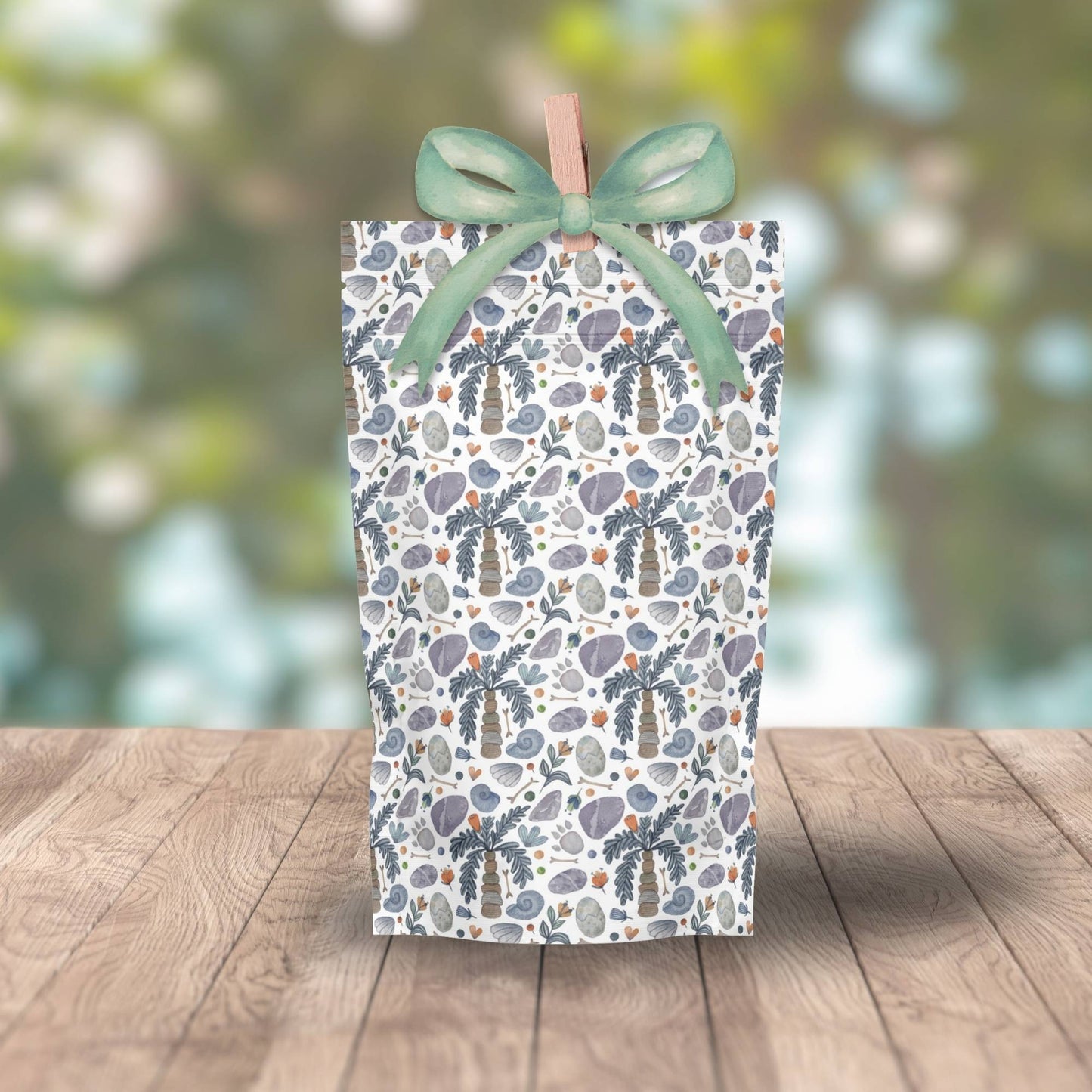 Geschenkpapier Dinosaurier A4 zum Ausdrucken – 4 Motive Urzeit & Dino