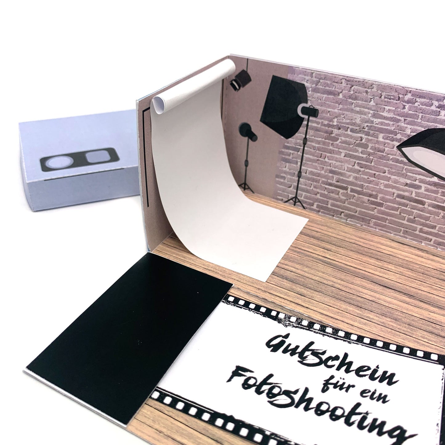 Geschenkbox, Fotoshooting Gutschein