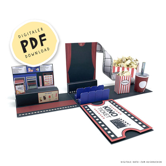 Geschenkbox, Kino Gutschein