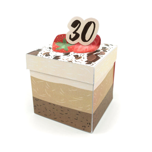 Geschenkbox, Runder Geburtstag