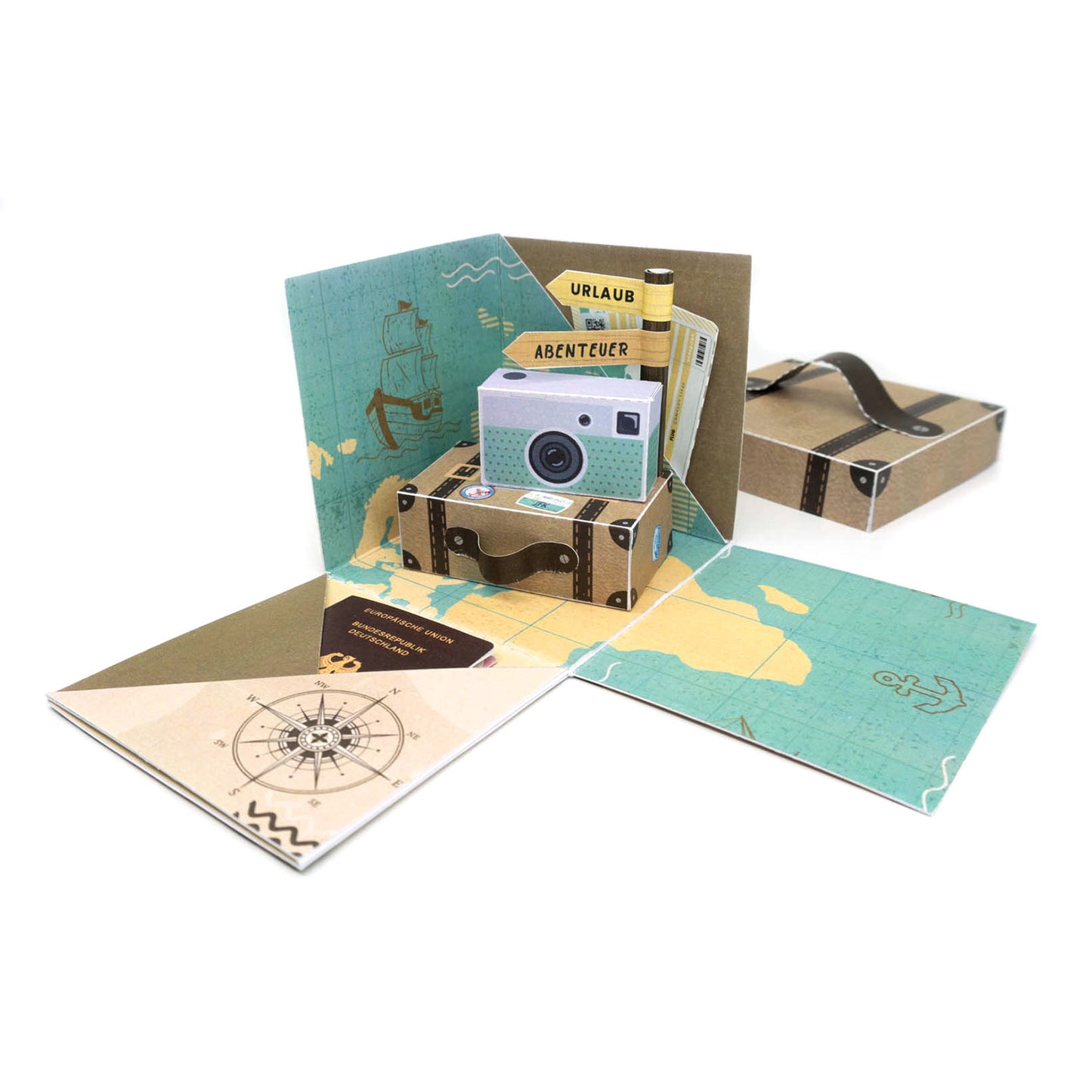 Explosionsbox, Reise Gutschein