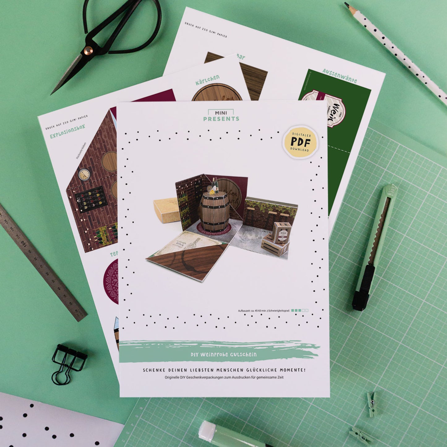 Gutscheinbox, Weinprobe