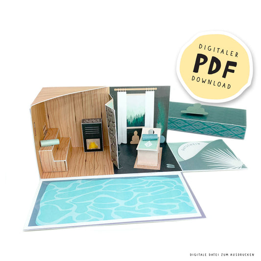 Geschenkbox, Wellness-, Spa-, Sauna-, Massage- Gutschein