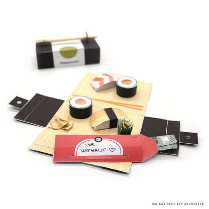 Geschenkgutschein, Sushi essen