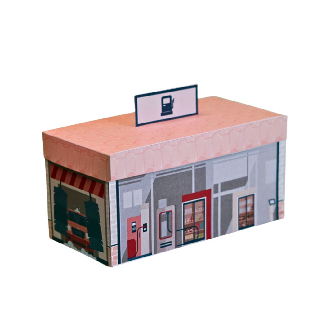 Geschenkbox, Gutschein Tanken