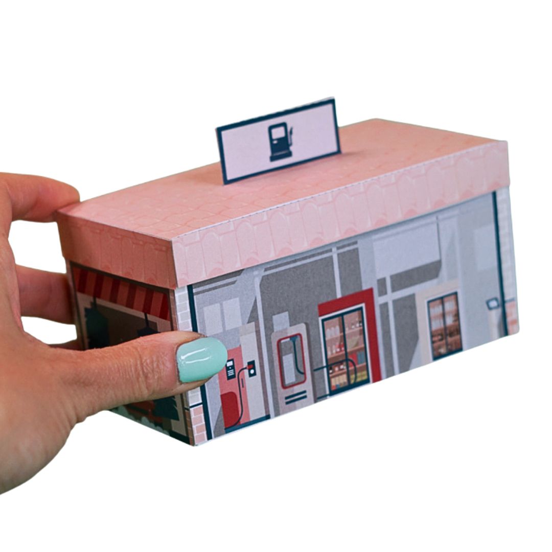 Geschenkbox, Gutschein Tanken