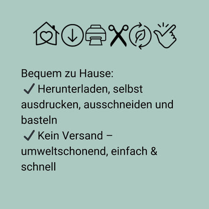 Geschenkpapier Dinosaurier A4 zum Ausdrucken – 4 Motive Urzeit & Dino