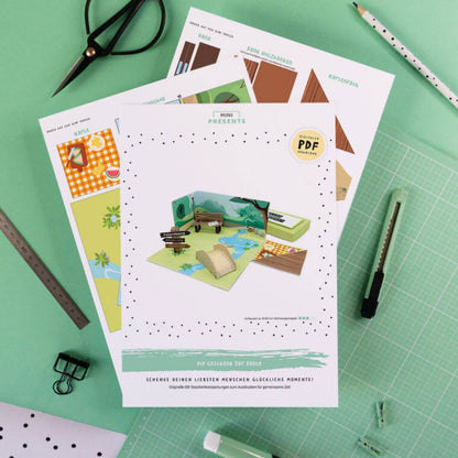 Geschenkbox, Rente und Ruhestand