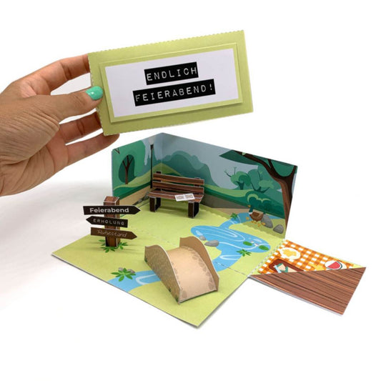 Geschenkbox, Rente und Ruhestand