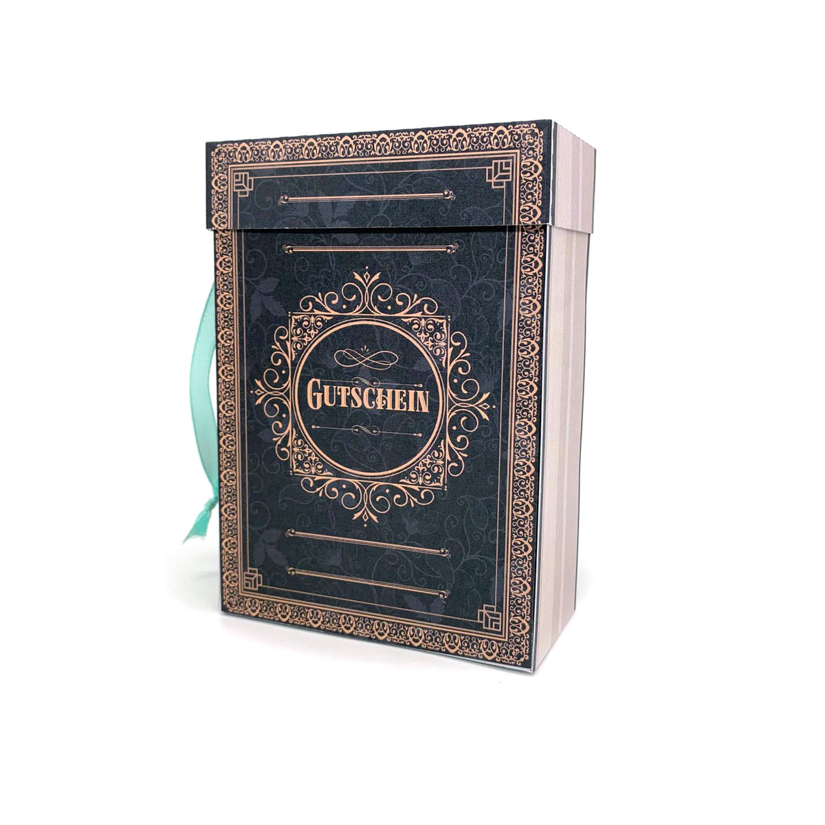 Explosionsbox Buch-Gutschein - Pop-Up Geschenkbox Buch, PDF Bastelvorlage