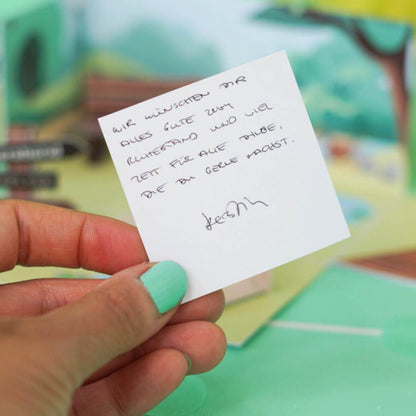 Geschenkbox, Rente und Ruhestand